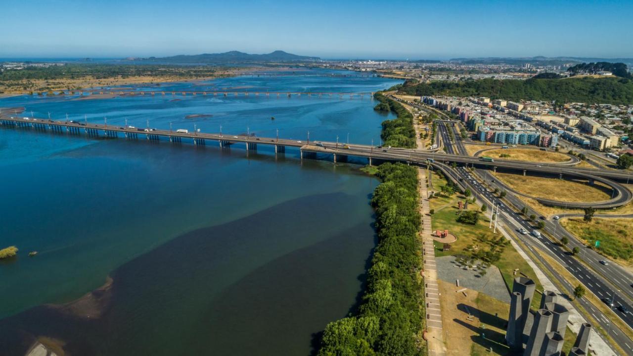 Mds Hotel コンセプシオン エクステリア 写真 Aerial view of the bridge