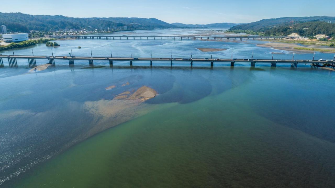 Mds Hotel コンセプシオン エクステリア 写真 Aerial view of the bridge